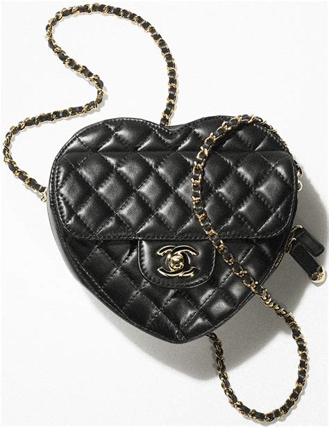 chanel heart shape handbag|chanel twin heart bag.